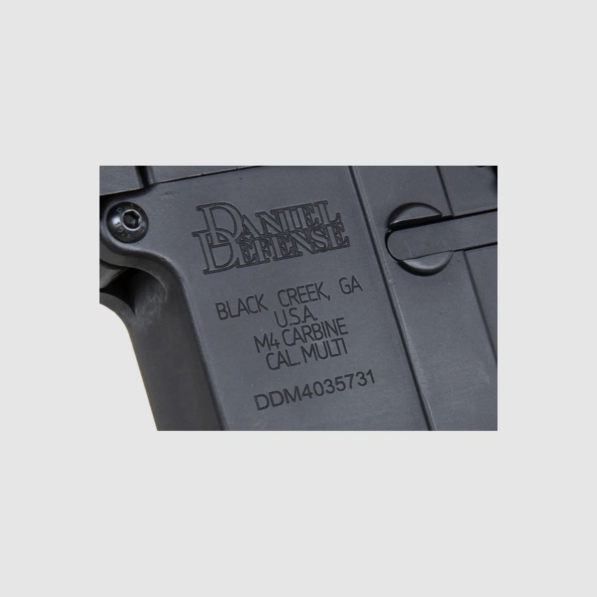 SA Daniel Defense® MK18 Block II (SA-P26 PRIME™ Aster II ETU BLDC™) Rifle Airsoft Libre a partir de 18 - Negro -F-