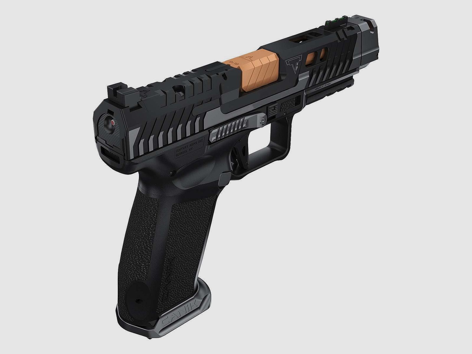 Canik TTI Combat Smoke 9mm Luger Pistola, immagine 7 di 10