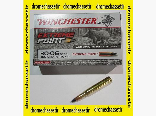 1 Schachtel mit 20 Patronen, 30-06, Winchester Extreme Point 150 grains