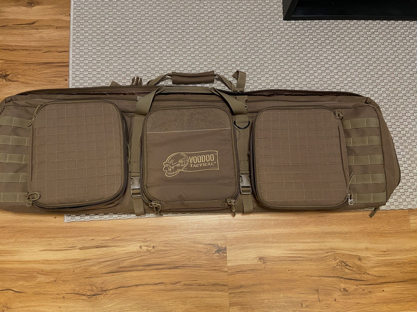 Voodoo Tactical – Bolsa doble para rifles / armas largas (Deluxe / acolchada)