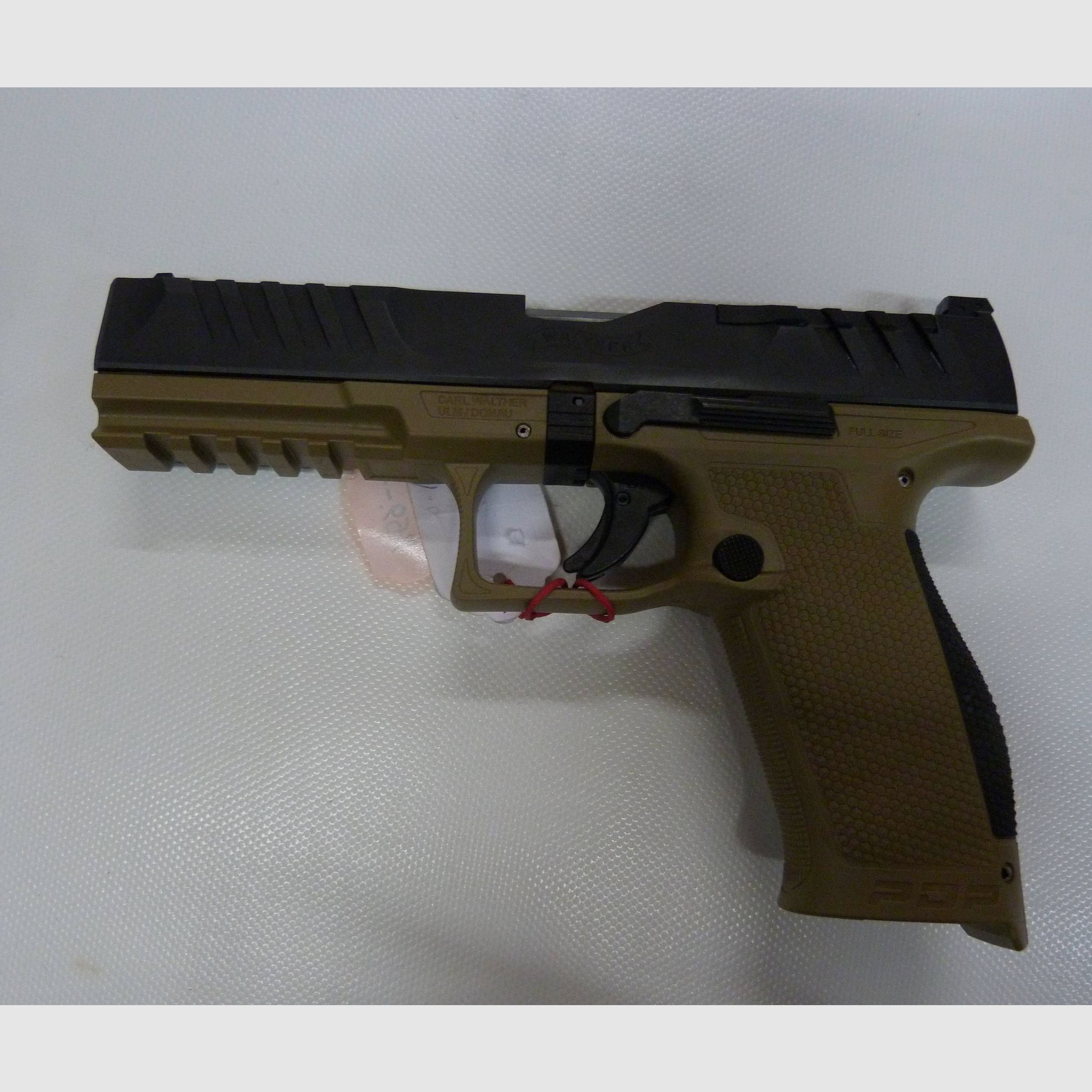 Pistole Walther PDP 5″ FS Polymer FDE Kaliber 9mm Luger