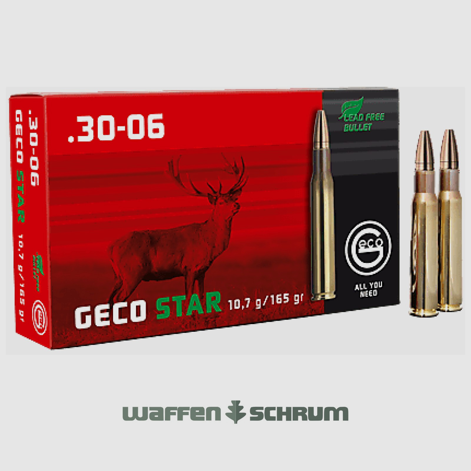 Geco Star 10,7g - 165gr .30-06Spring