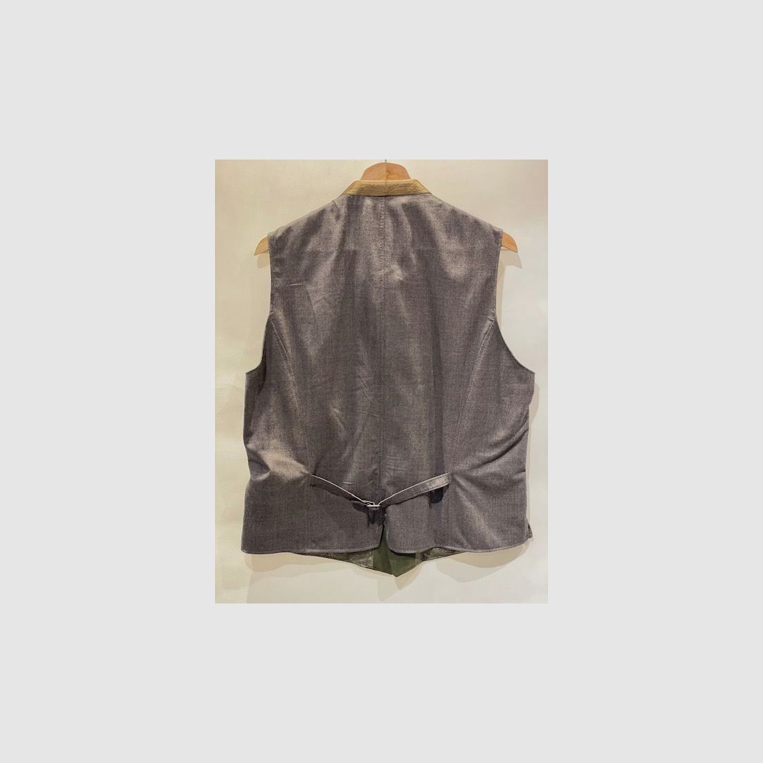 Gilet en cuir Meindl vert, image 2 sur 2