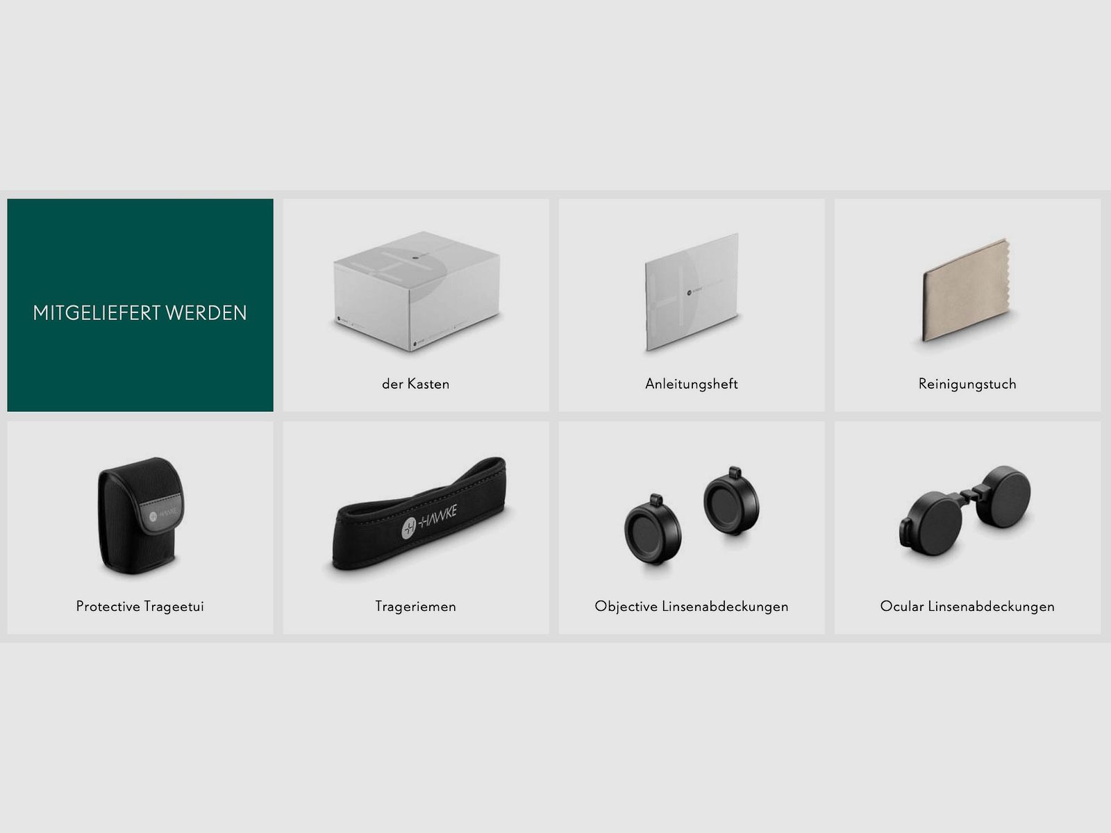 HAWKE 36110 Fernglas Endurance ED 8x25 Grün