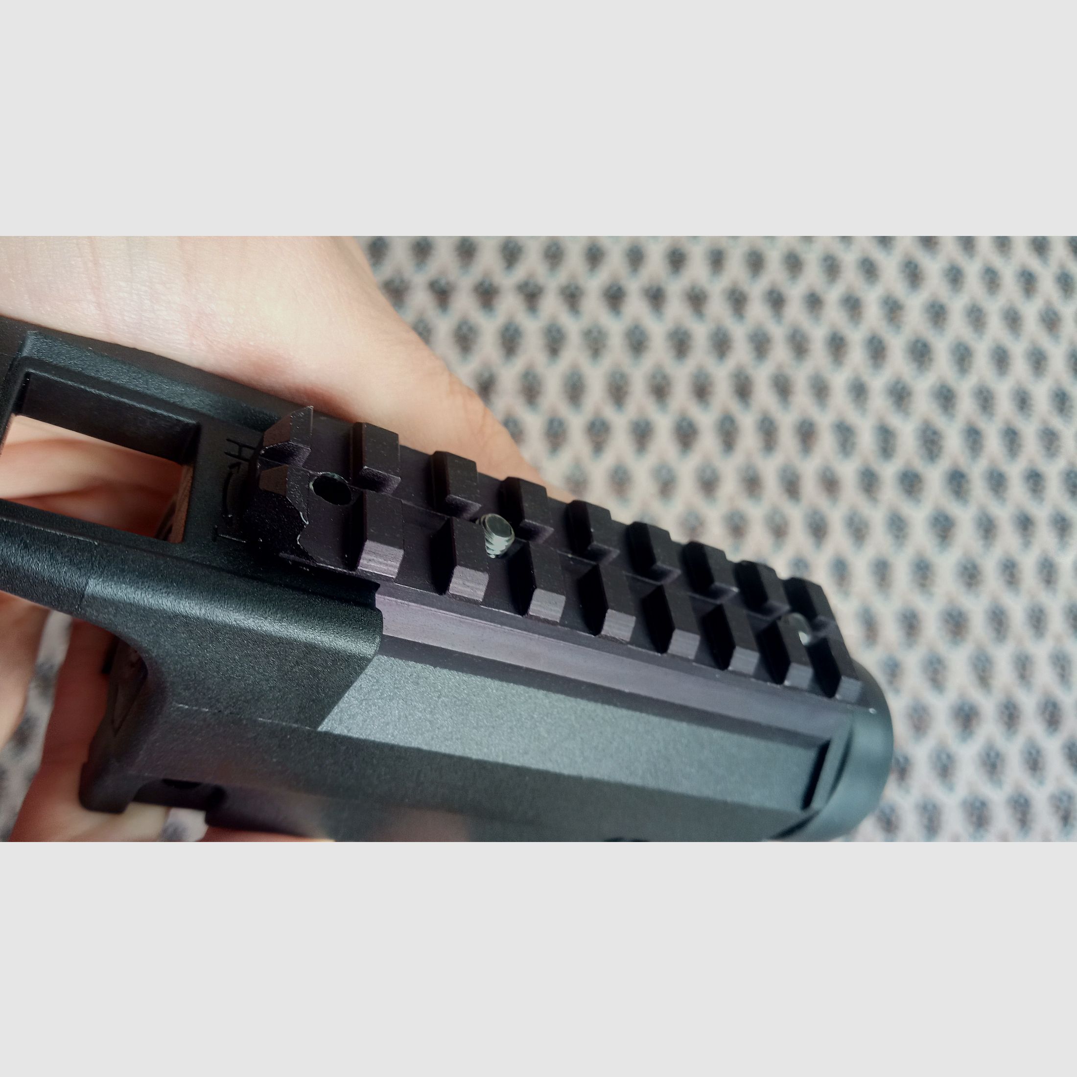 Hensoldt 3-Fach Optik Zielfernrohr Tragegriff mit Picatinny Schiene für H&K G36 HK243 und SL8 / x3 Scope Carryhandle