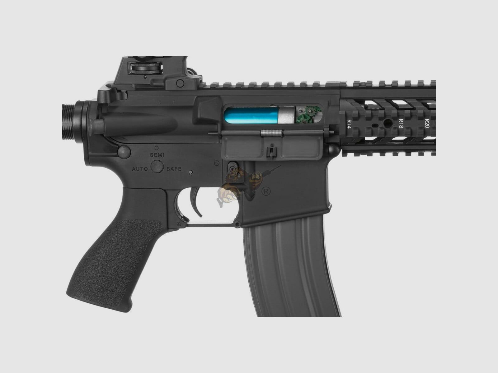 G&G CM16 Raider Schwarz S-AEG Airsoft Gewehr frei ab 18 Jahren, Bild 3 von 3