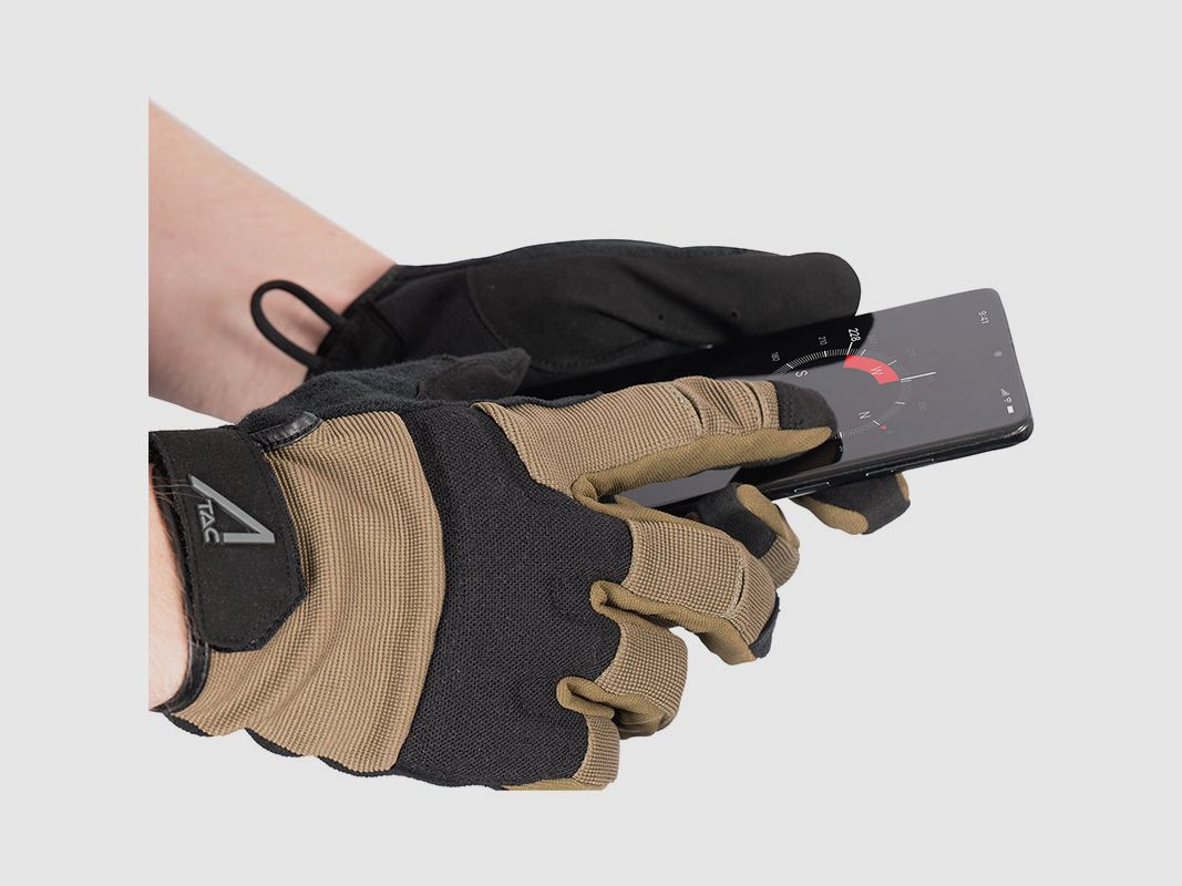 Rękawiczki Taktyczne ACE Schakal Outdoor kolor Desert / Piaskowy, zdjęcie 2 z 4