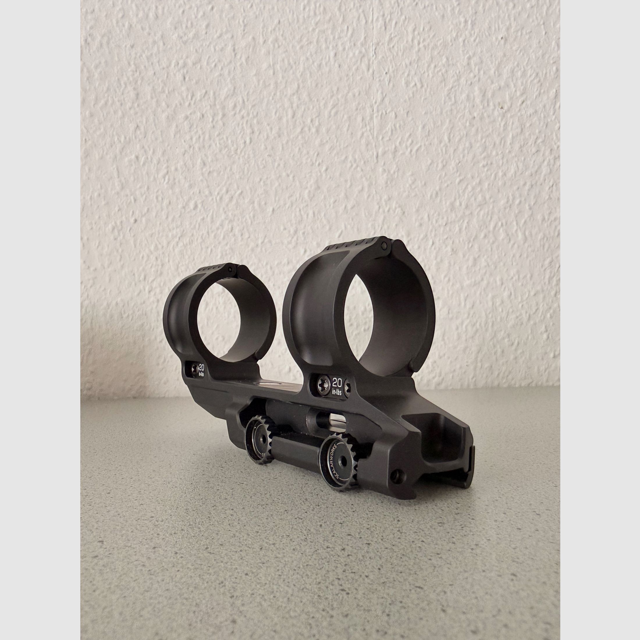 Scalarworks LEAP/09 34mm Schnellspannmontagen mit Vorlage 1.57