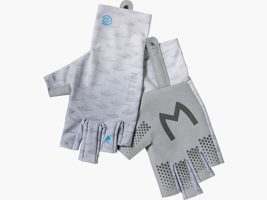 Westin Solar UPF Half Finger Glove L Grey
