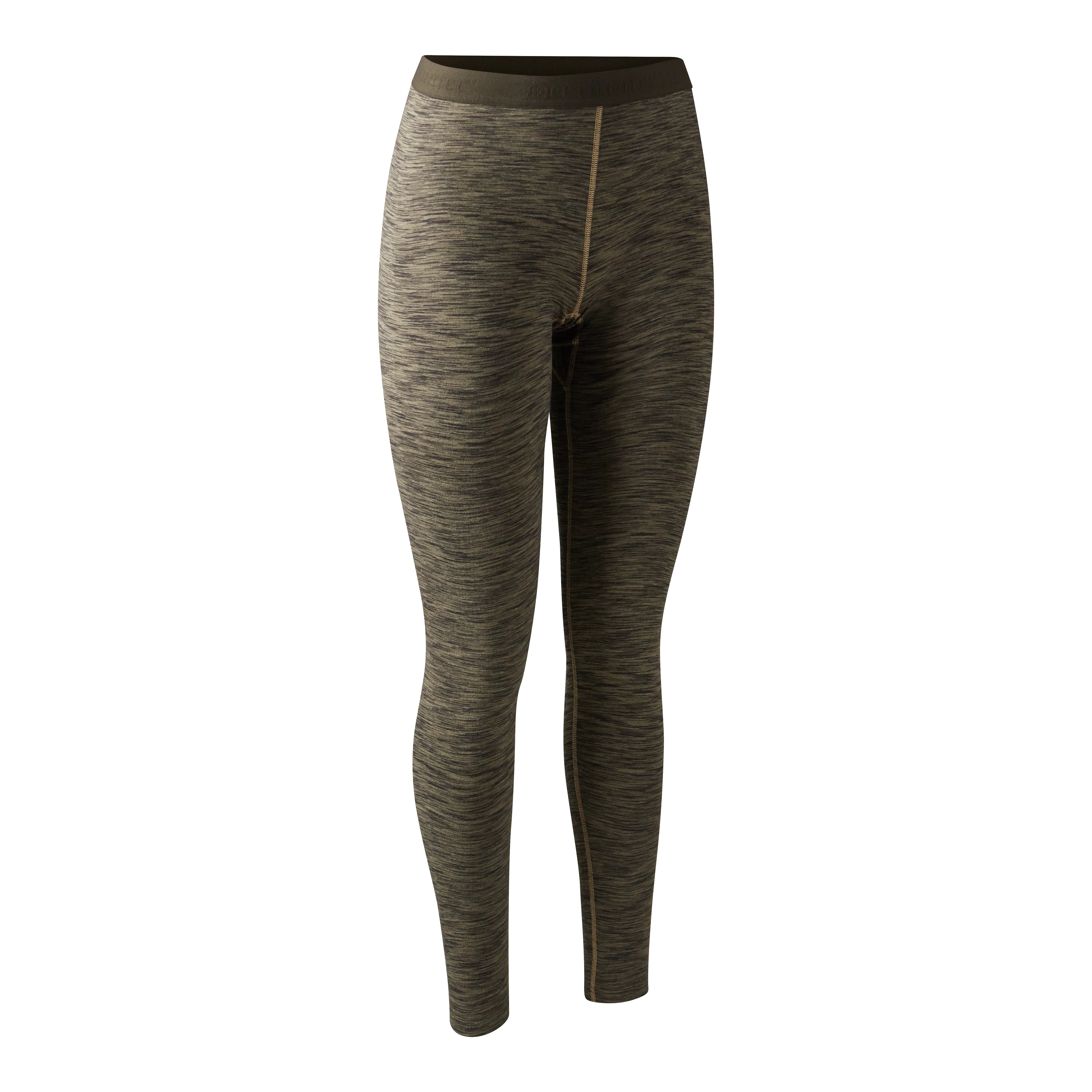 Lady Insulated Leggings - Brown Melange, billede 4 af 5