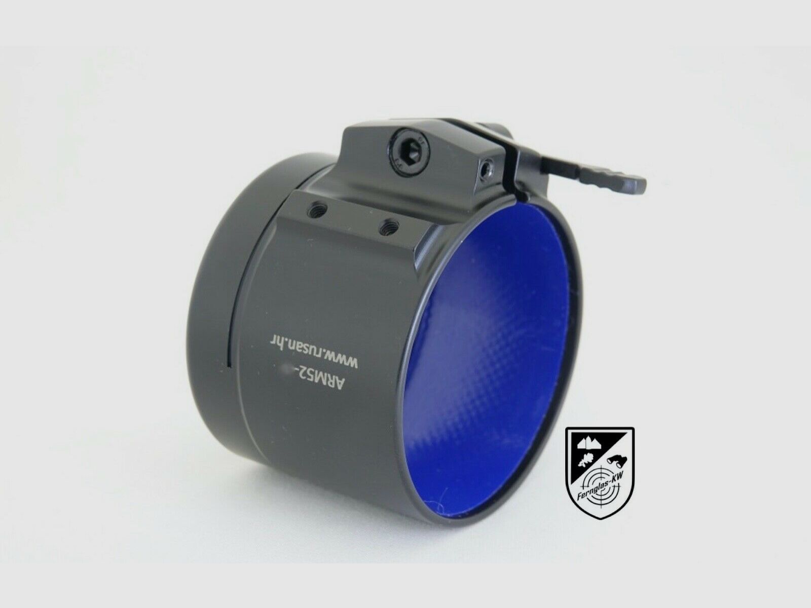 Rusan Adapter ARM52 Schnellspannverschluss innen gummiert 57mm