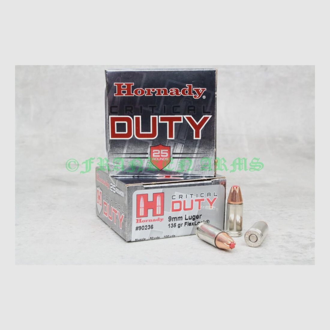 Hornady 9mm Luger Critical Duty 135gr. 25 pieces quantity discounts
