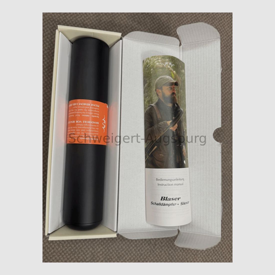 Overbarrel Schalldämpfer Blaser SILENCER Kal. .30 M15x1