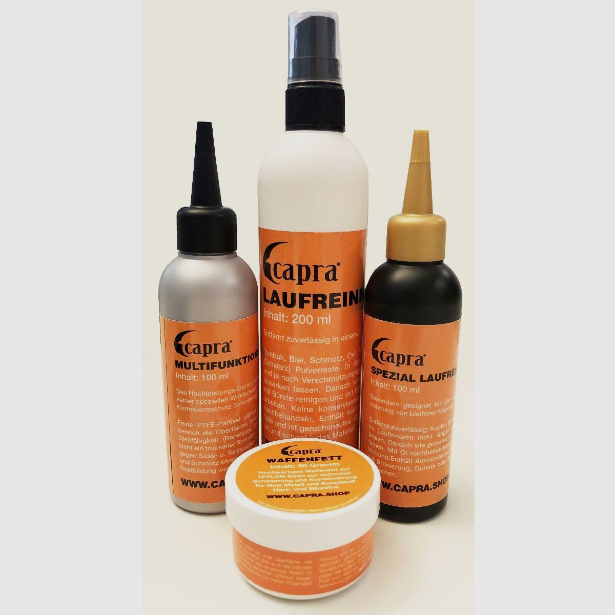 capra – SPECJALNY ŚRODEK DO CZYSZCZENIA LUFY – Pociski bezołowiowe – 100 ml, Bild 4 von 4