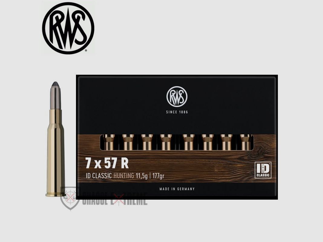 20 Nabojów RWS kal. 7X57R 177gr ID Classic