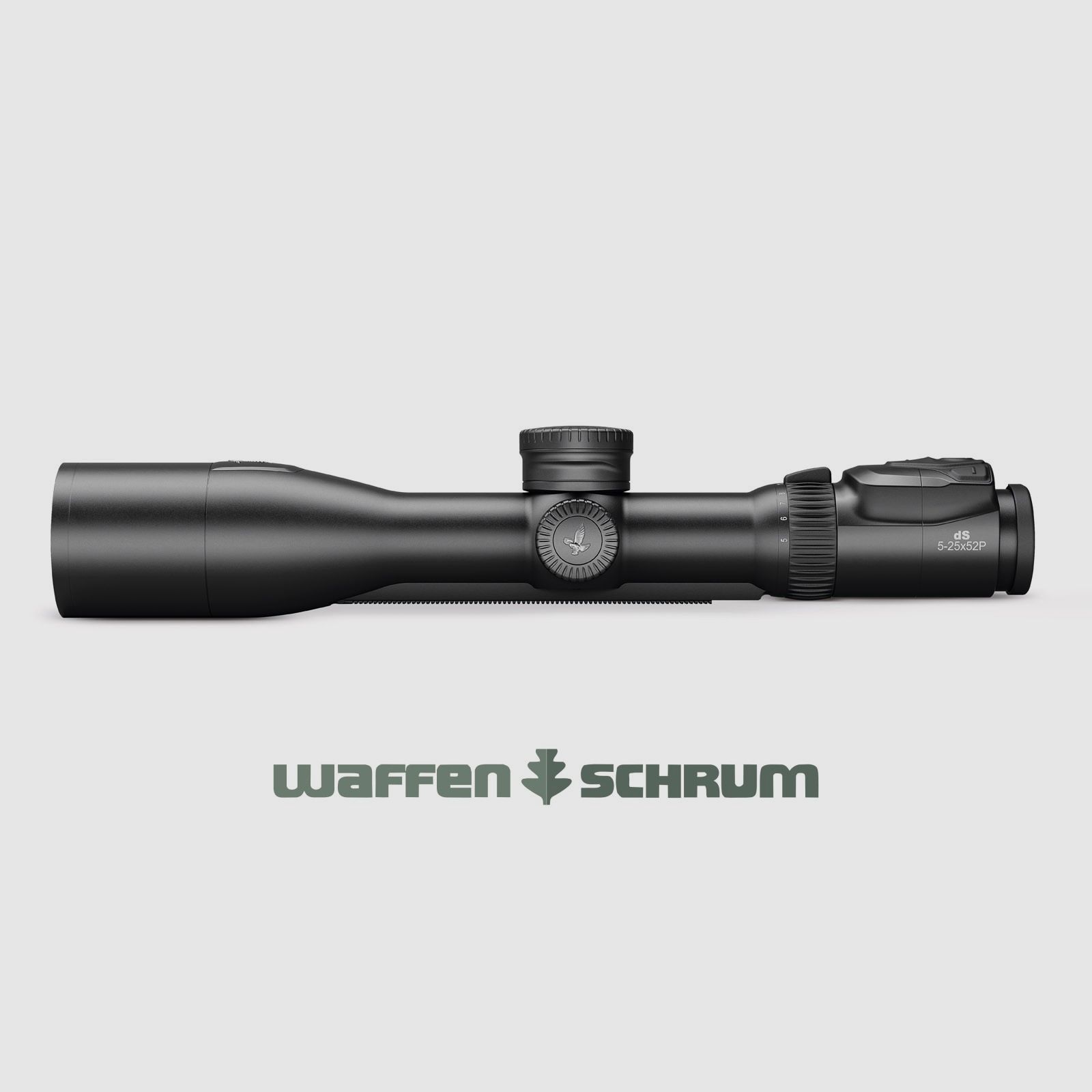 Swarovski dS - 5-25x52 P SR Gen. II met rail parallaxcorrectie