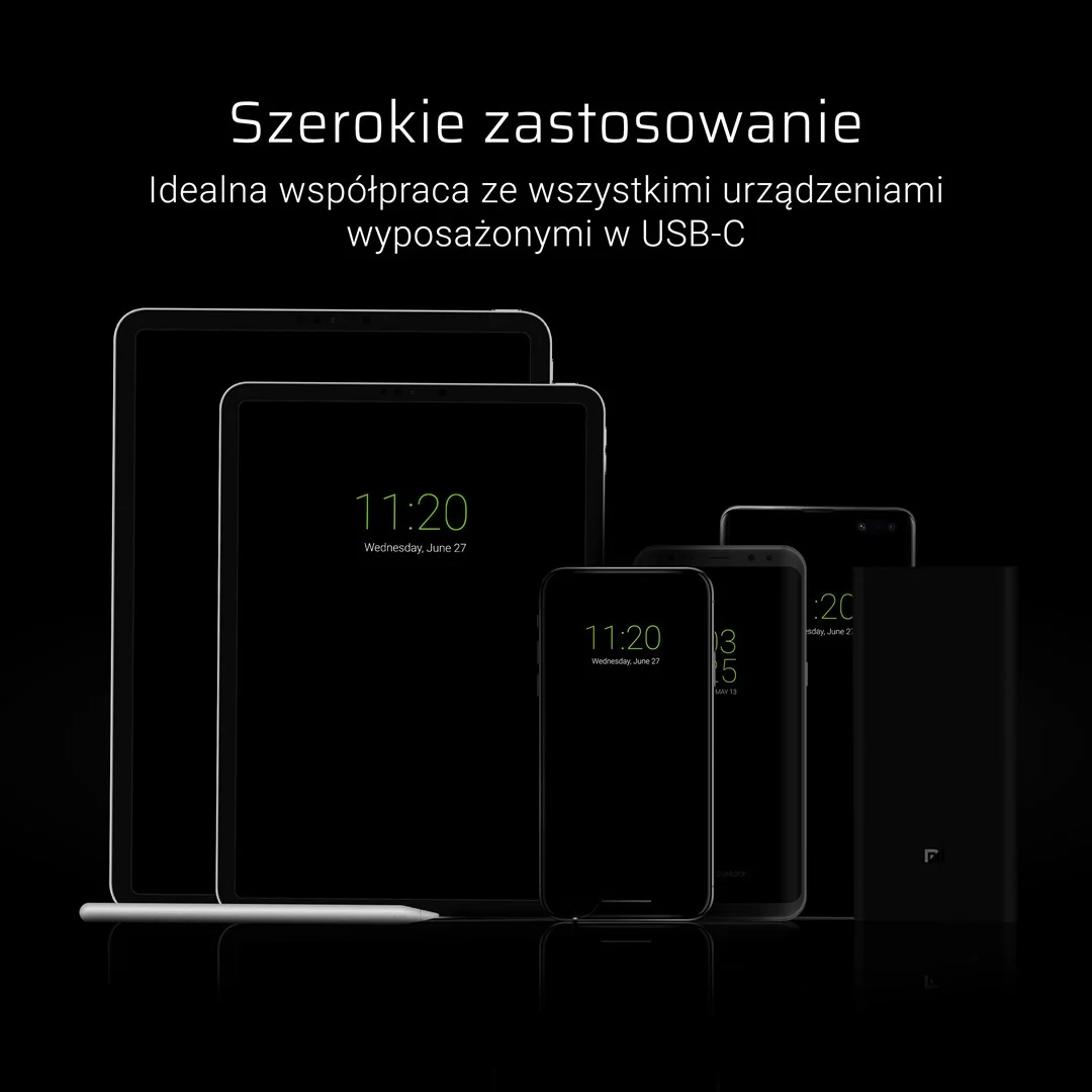 GREEN CELL USB-auf-USB-C-Kabel 25 cm Quick Charge 3.0, Bild 8 von 10
