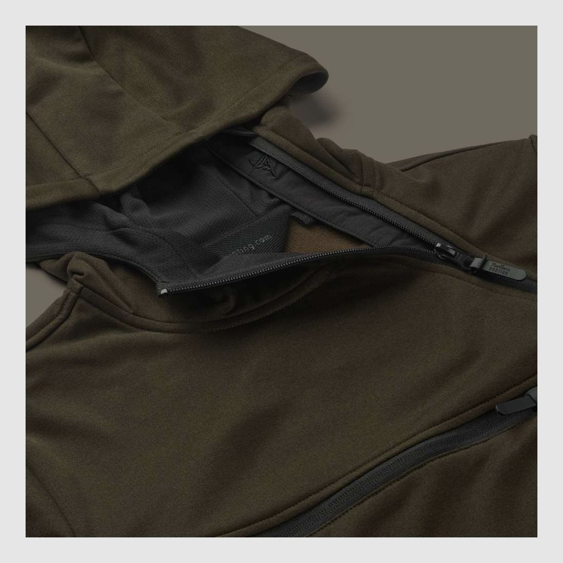 Damski pulower fleece SAGA do polowania, zdjęcie 5 z 10