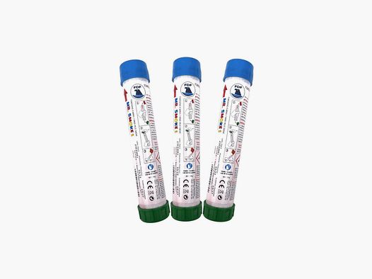 Fumogeno T1 V°D colore Azzurro 3 pz