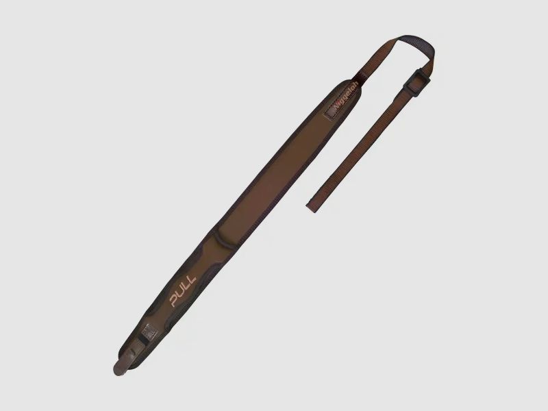 Niggeloh rifle sling PULL with quick release / neoprene, brown