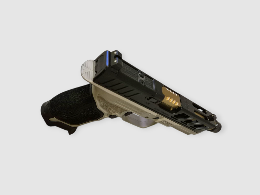 AKSA Arms – Pistolet / HM9-Extreme nickel / 15 coups / 9×19, image 3 sur 4