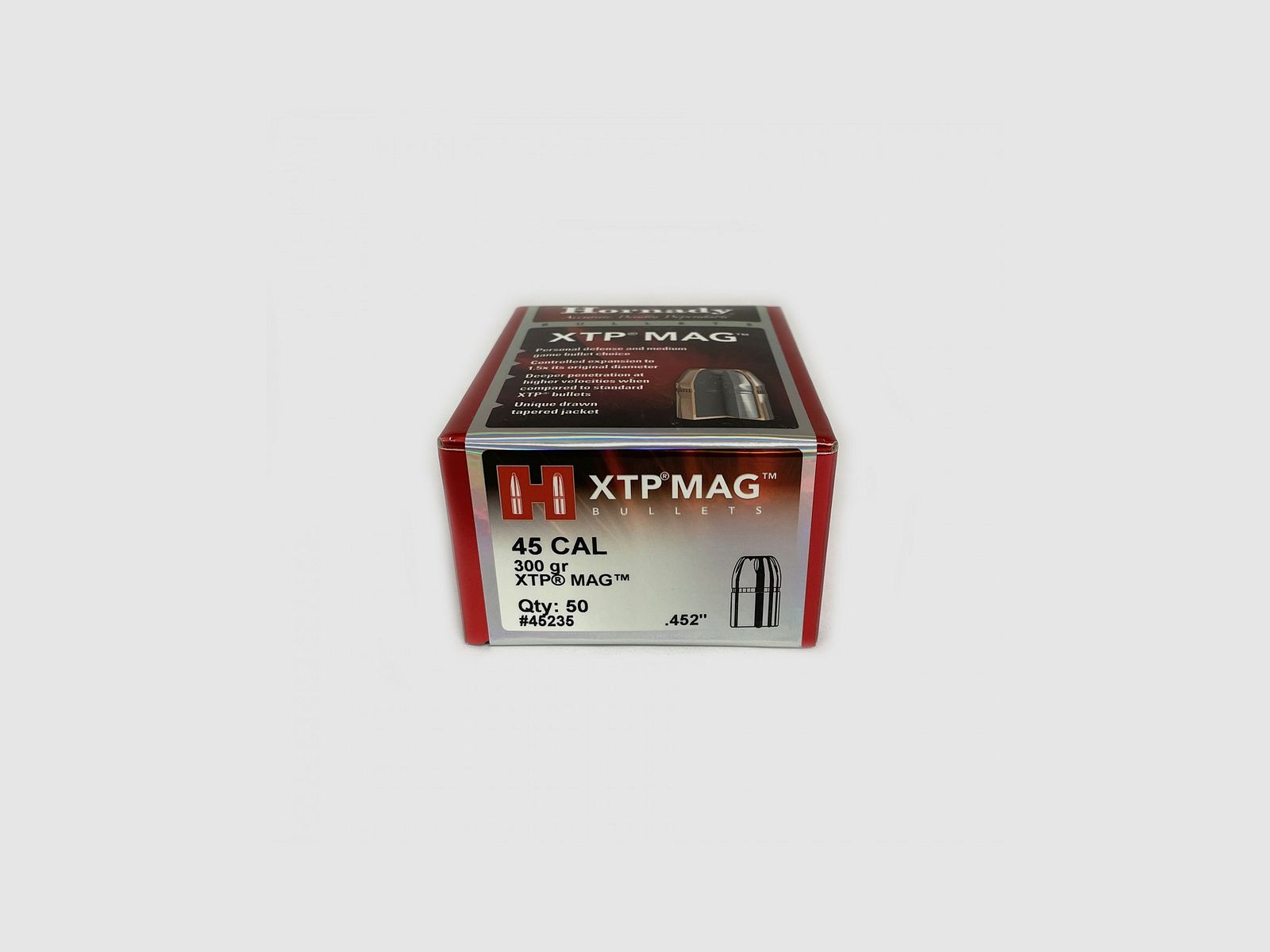 HORNADY GESCHOSSE PISTOLE 452" 300 GR XTP/MAG 50 STK