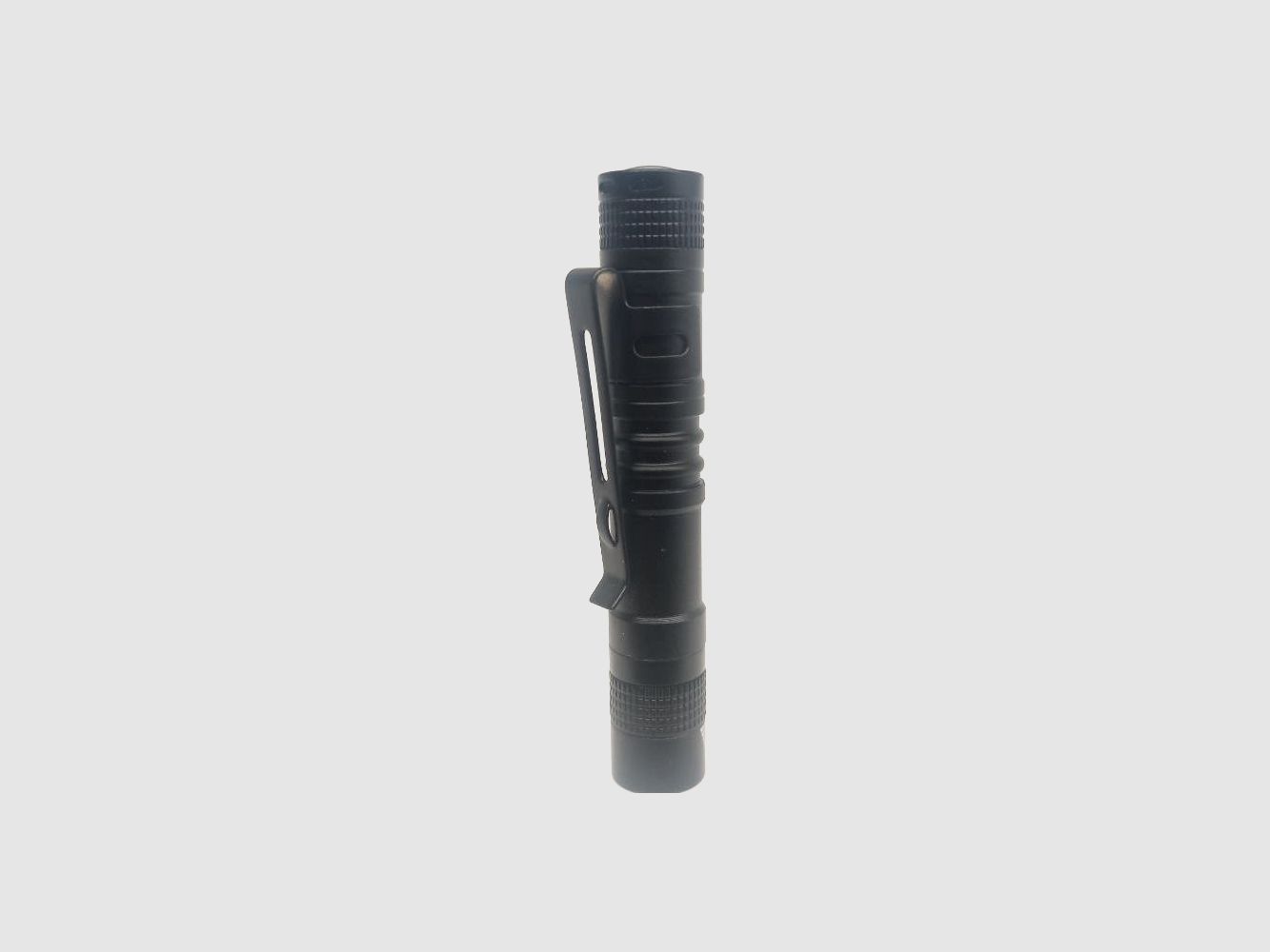 Shop-Gun Mini-Taschenlampe LED (schwarz, Aluminium)