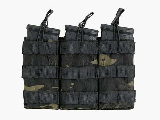 Modular Open Top Triple Mag Pouch For 5.56 - MB [8FIELDS]