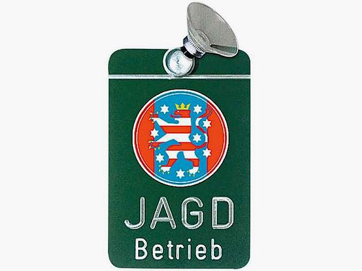 Autoschild Alu, Thüringen