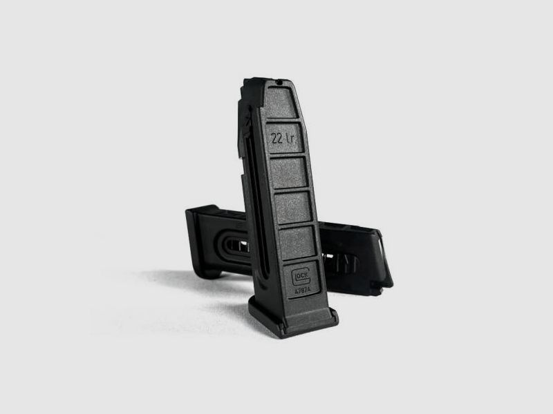 GLOCK 44 Chargeur .22 LR avec Zubringer Noir