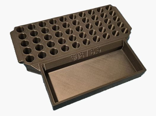 MUNITEX herlaadbord / herlaadplaat voor .308 / 6.5 Creedmoor
