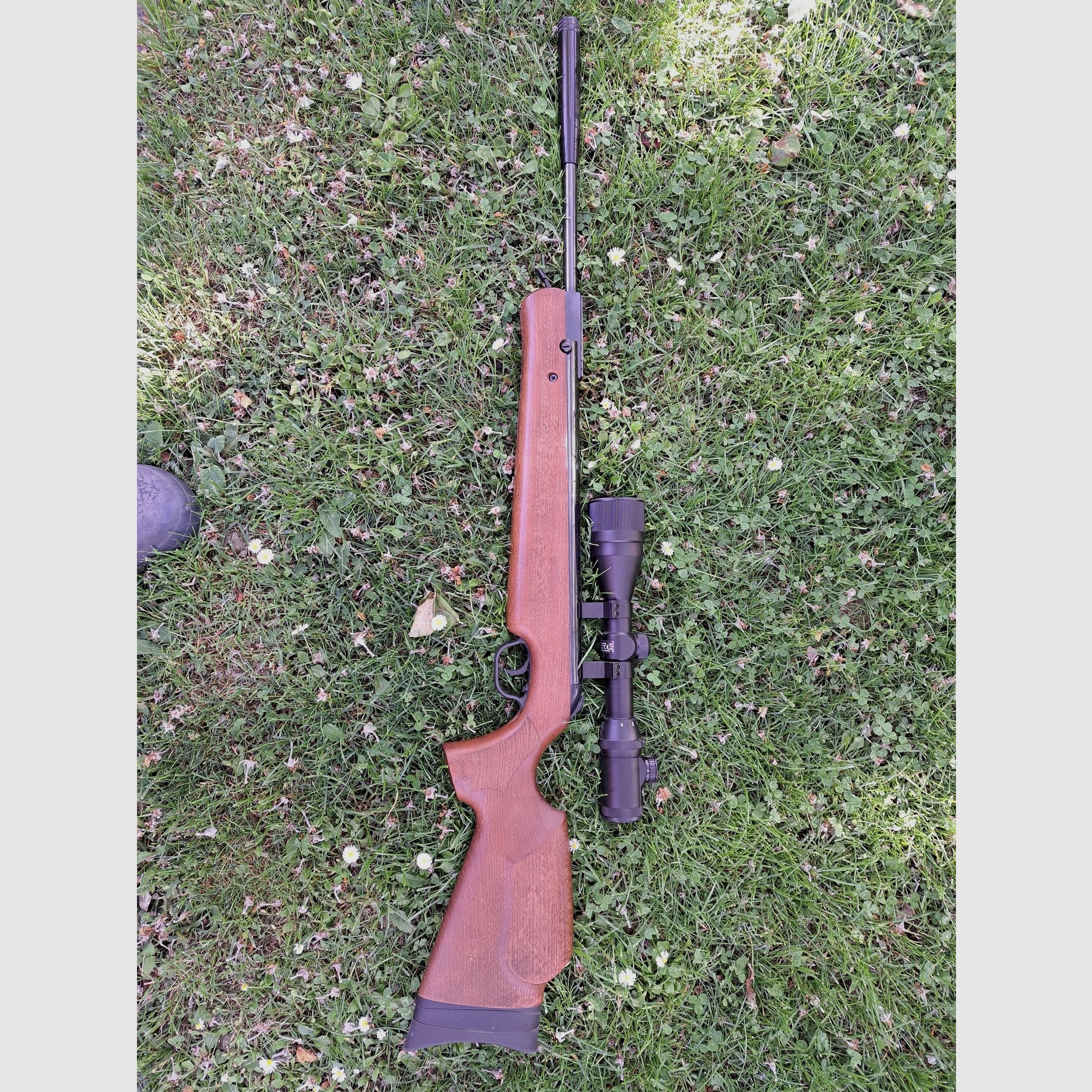 Luftdruckgewehr Walther LGV mit Zielfernrohr 
