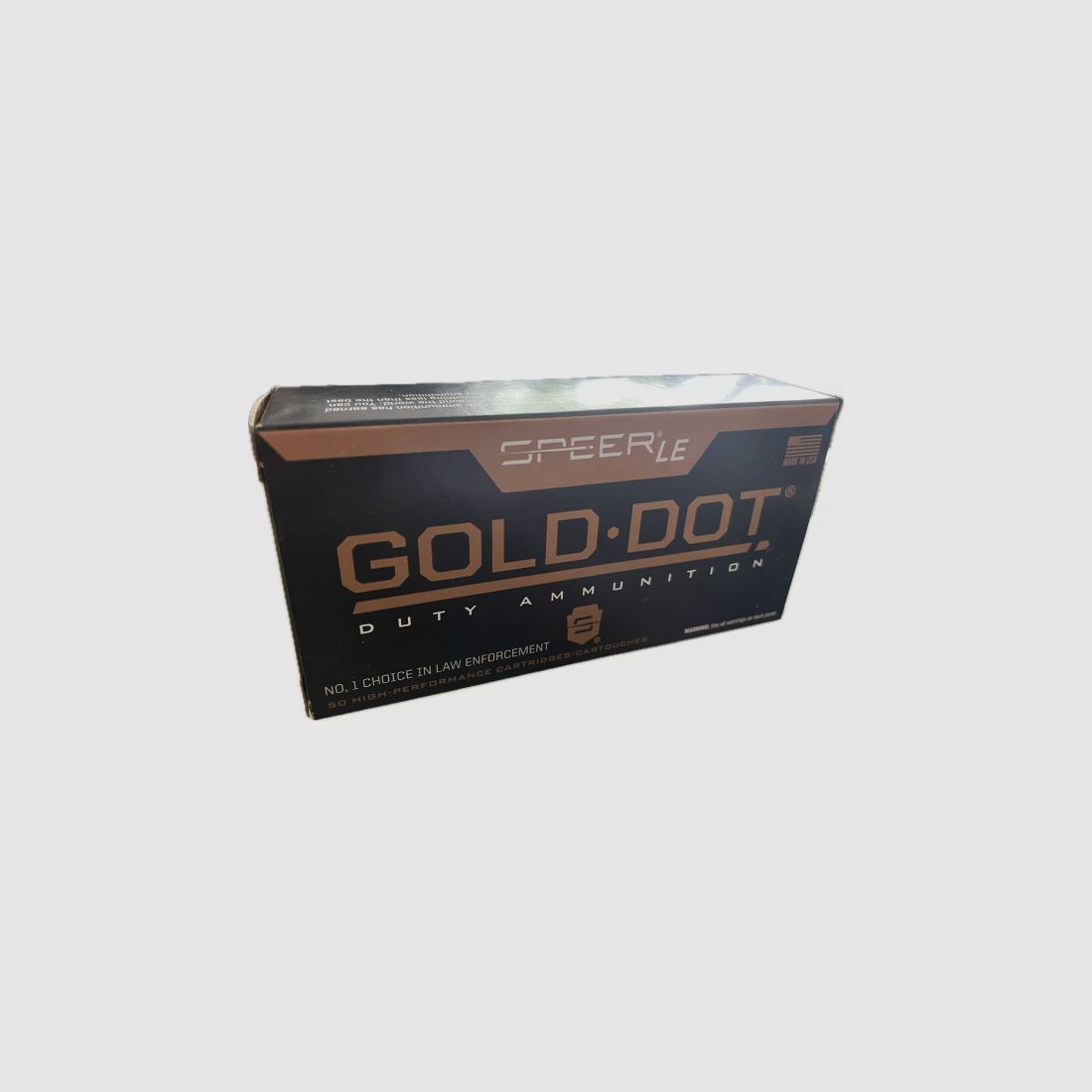 SPEER GOLD DOT - .9MM LUGER - 124 GRS - GDHP- 50 SCHUSS