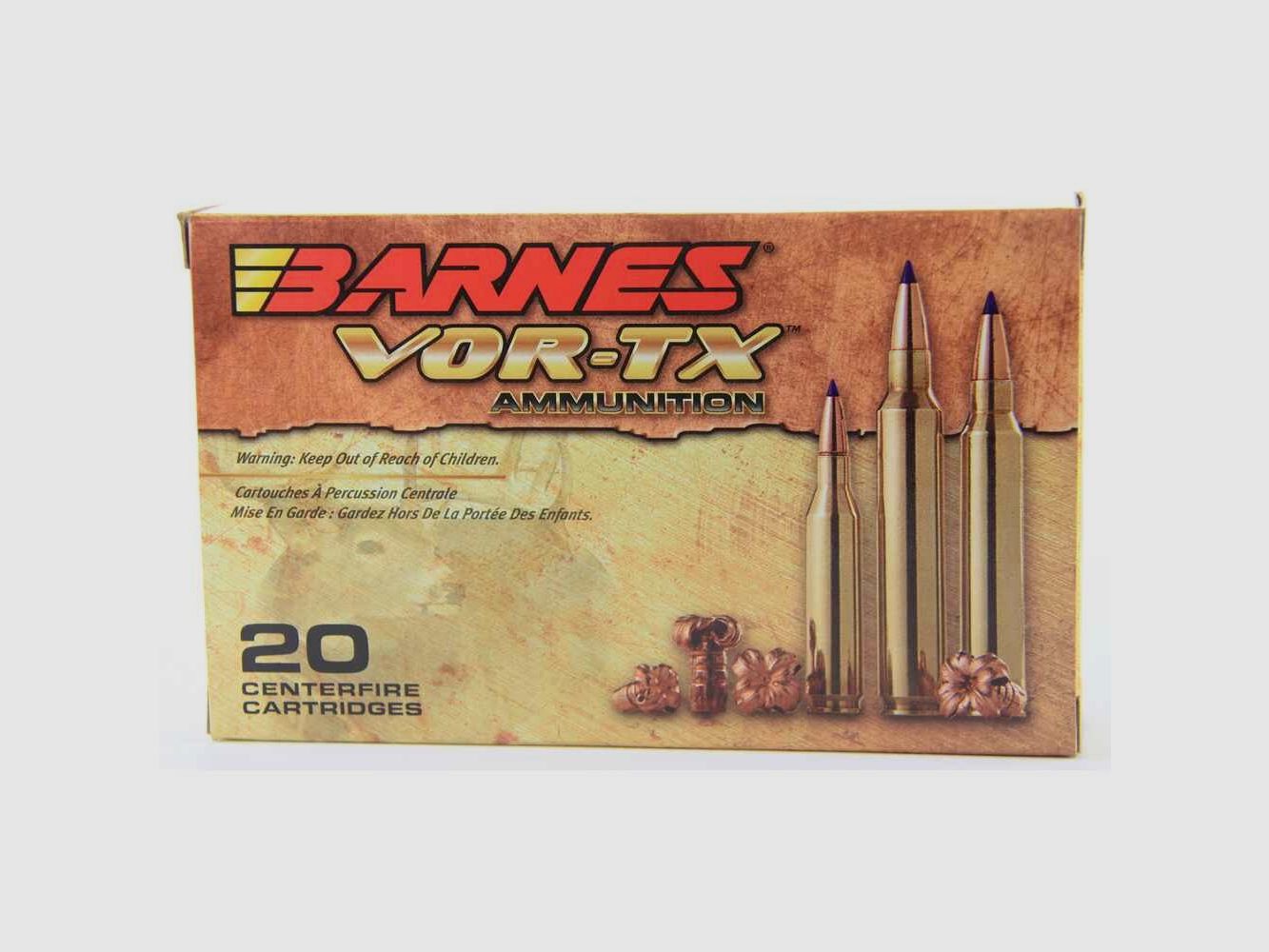 .300 Win. Mag. Vor-TX TTSX 10,7g/165grs. Barnes