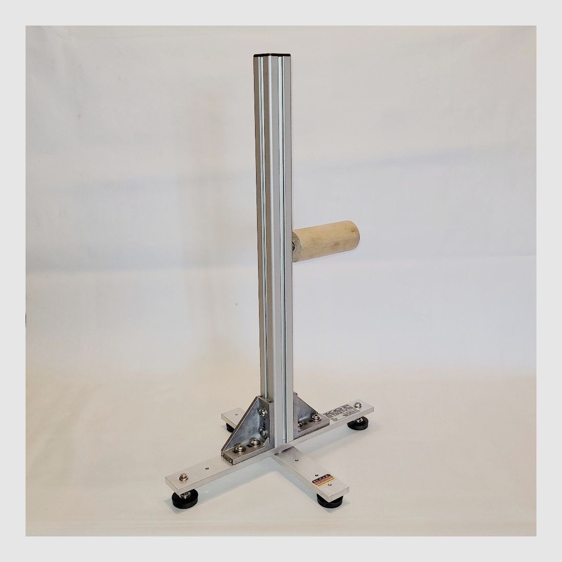 KGF Auflagestativ - Auflageständer Alu X-600-Basic klappbar mit Buchenholz-Auflage 