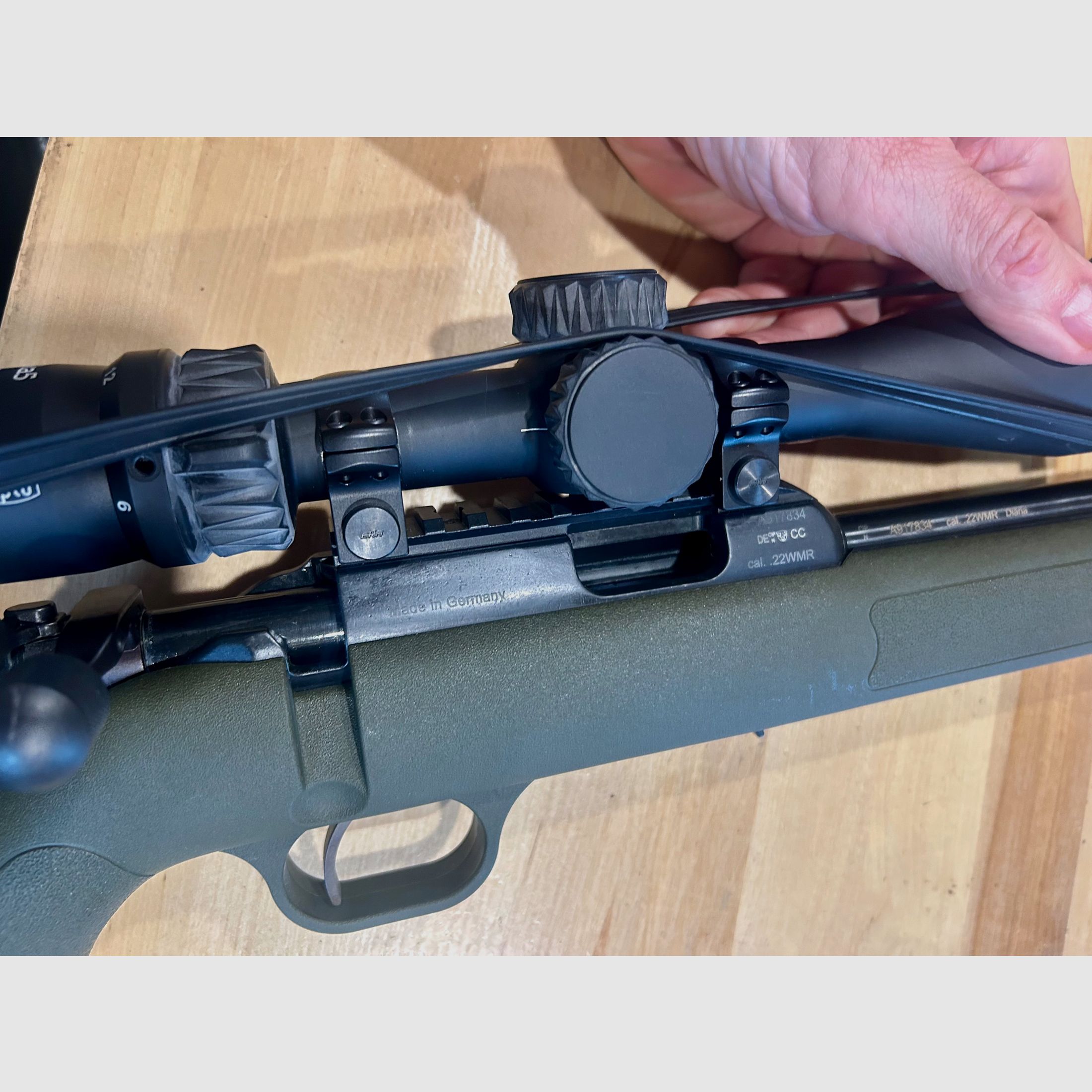 GSG R22 carabine à répétition neuve calibre 22 WMR + munitions, image 4 sur 5
