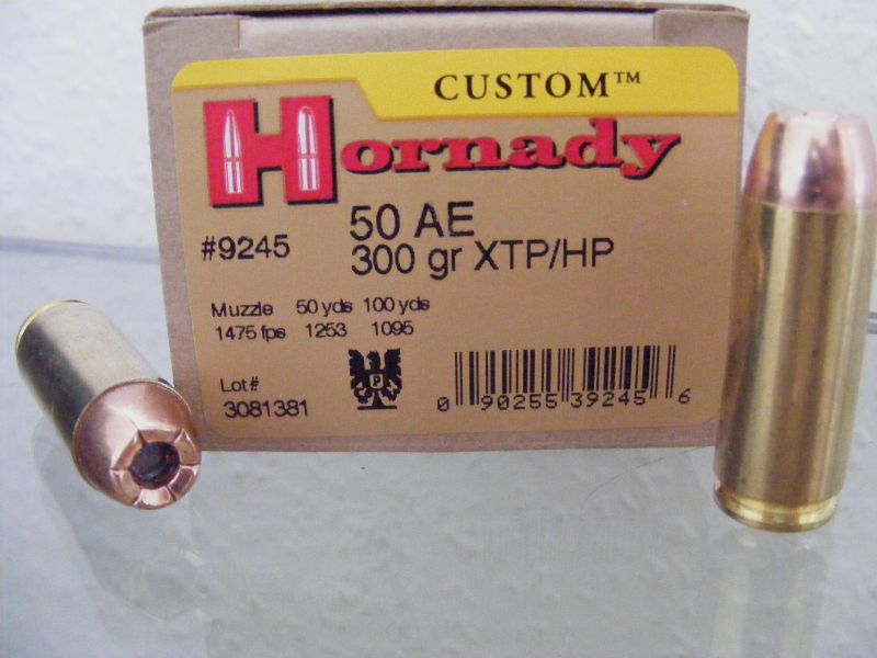 .50AE/300grs Hornady XTP/HP 100 Stk. #9245