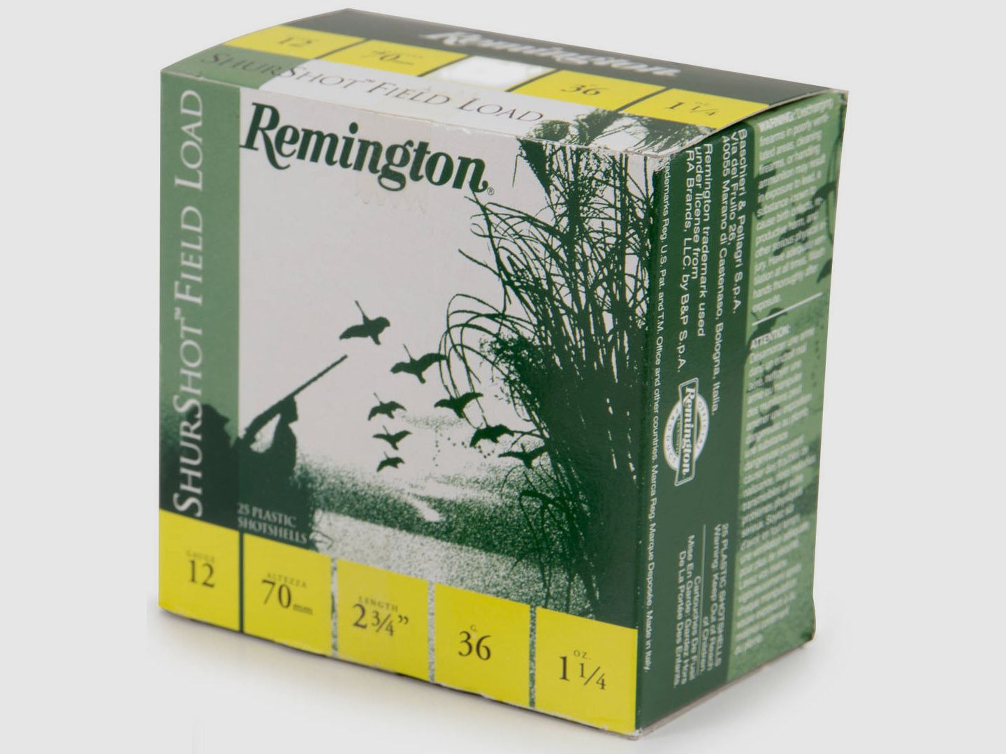 Jachtpatronen 12/70 REMINGTON Shurshot 36gr. P-7, afbeelding 3 van 3
