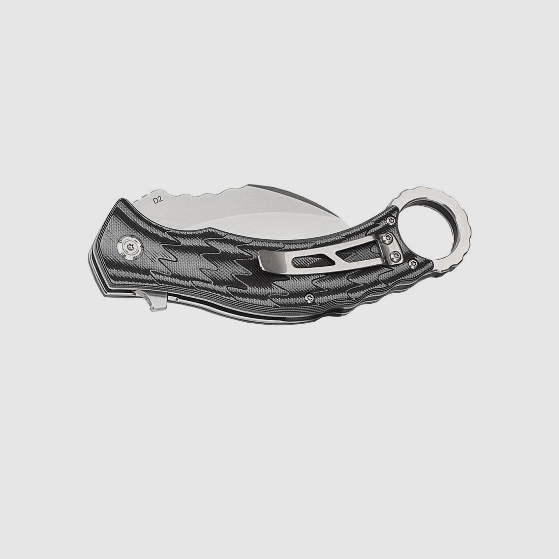 QSP EAGLE Karambit Klinge 77MM G10, Bild 2 von 2