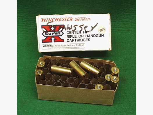 Winchester hulzen .44 Rem Mag., gebruikt