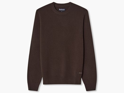 Barbour Essential Patch Crew Sweater Brązowy 3XL