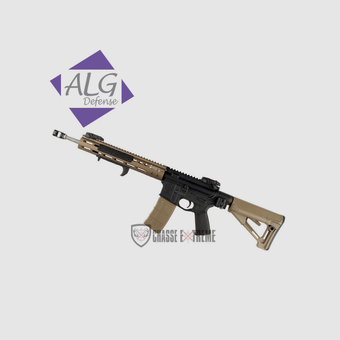 Guardia ALG Defense EMR V3 M-LOK - 10'' GRIGIO, immagine 2 di 2