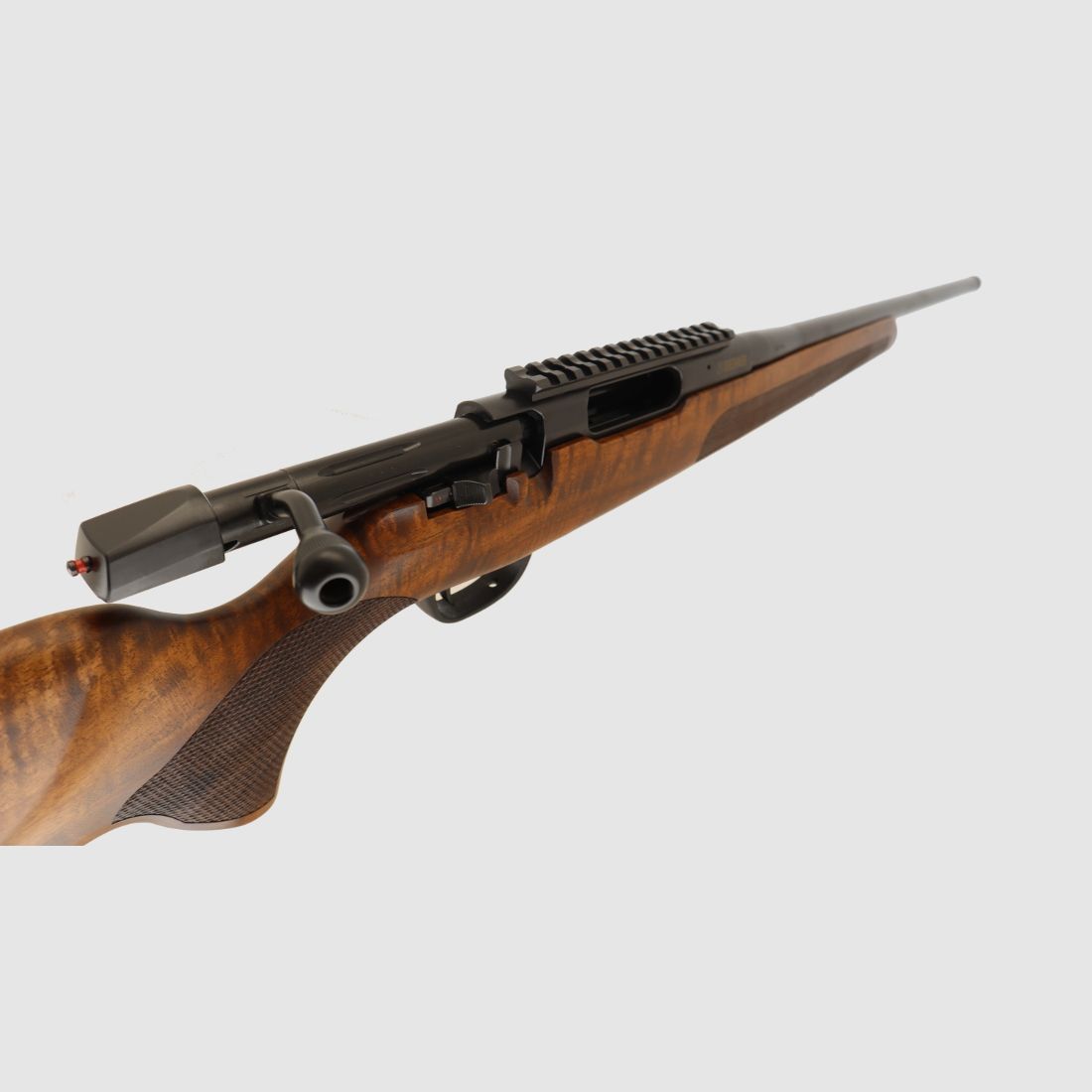 Neuwaffe, auf Lager: Repetierbüchse Brenner BR 20 L.E. verstellbarer Schaftrücken, LL 47cm, Verschluss & Kammerstängel schwarz Jagd Repetierer