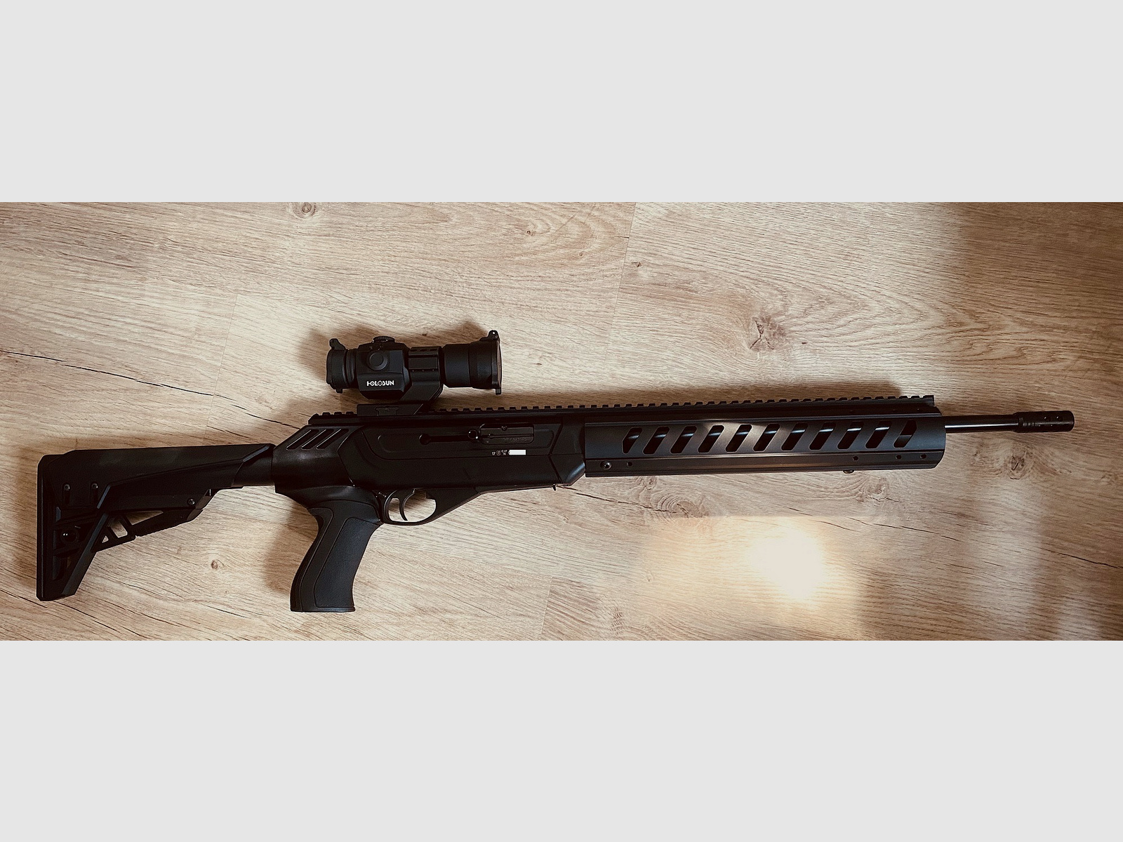 CZ 512 Tactical (KK Selbstlader) mit Holosun Red Dot