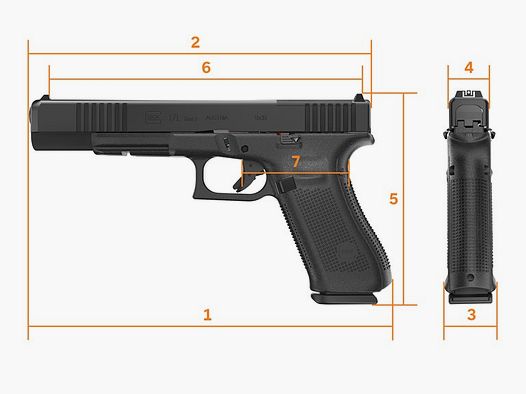 GLOCK 17L Gen5/MOS/FS – Kal. 9 mm Luger