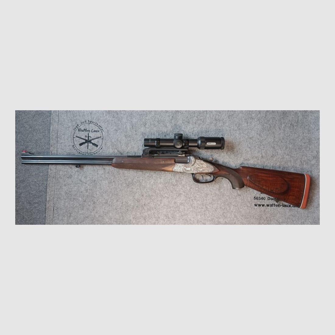 Anton Sodia Ferlach Mod. Sodia Bockdoppelbüchse mit ZF DD Optics 1-6x24