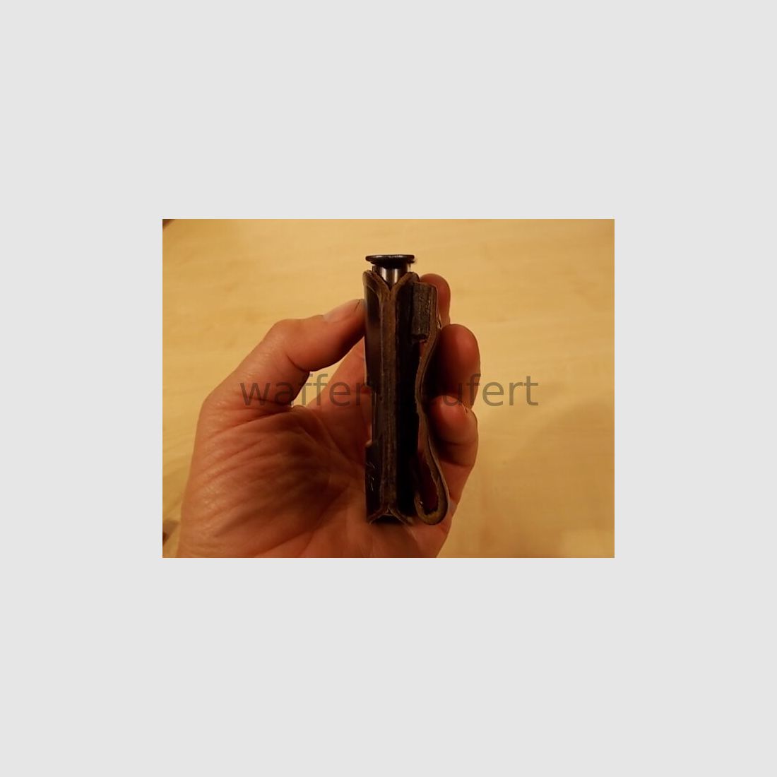 Walther PPK Magazin .9mmkurz mit HUEBNER Gürtelholster