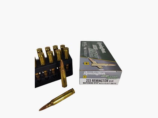 Remington 69grs Premier Match BTHP 20STK .223Rem