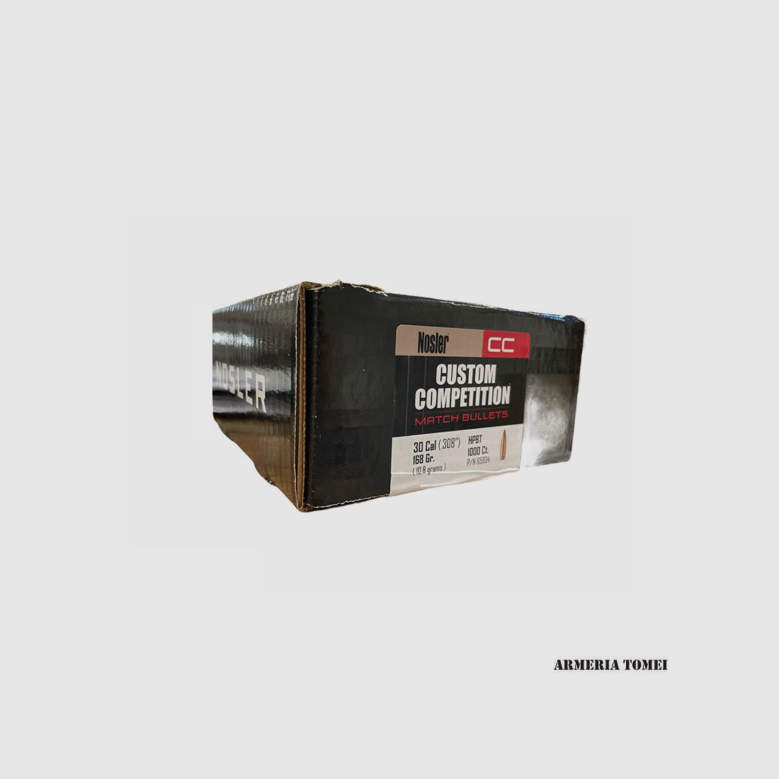 NOSLER – BULLETS – CUSTOM COMPETITION 30 CAL (.308″) 168GR HPBT -65934