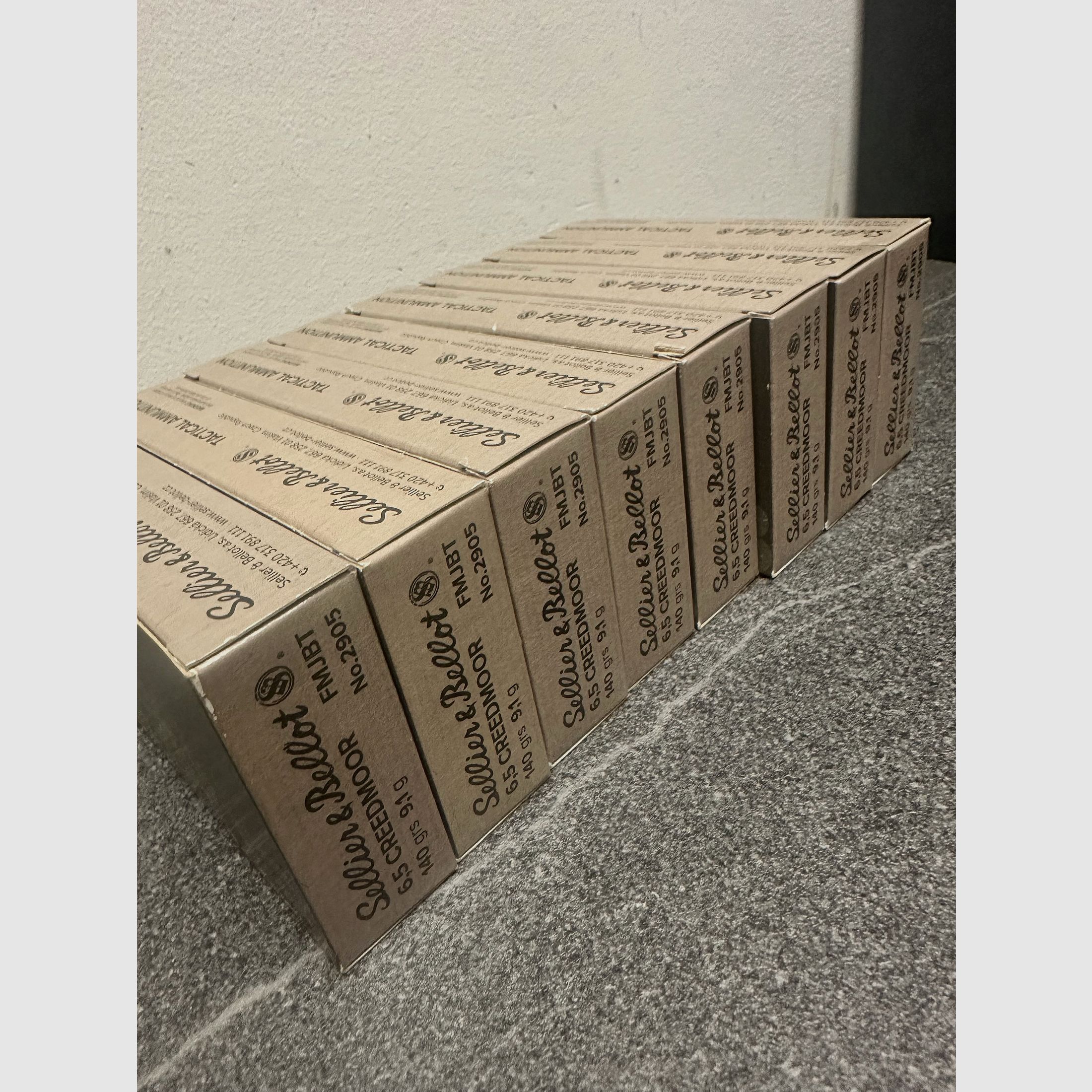 6,5 Creedmoor S&B 140grs 160 Strzałów